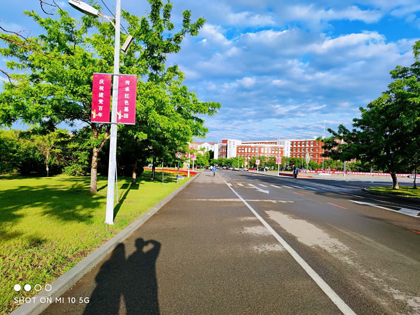 沈阳化工大学校园主路
